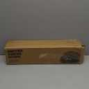 WOPITUES Wood Floating Shelves Set of 6, Shelves for Wall Decor, Farmhouse Shelf for Bedroom, Bathroom Storage Shelves, Book Shelves for Living Room-Black (16.5 Inch)