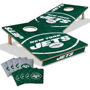 YouTheFan NFL 2 x 3 Wood Cornhole Game with Logo Bags (Team Colors)