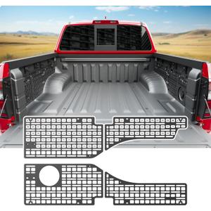 5FT Side Bed Molle Panel Compatible with 2022-2025 Nissan Frontier Truck Side Molle Panel System Replacement for 2022-2025 Nissan Frontier Accessories