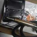 60W Adjustable Temperature Soldering Iron Kit - 9-in-1 With 5 Tips, Solder Wire Stand for Soldering and Repair (Orange)