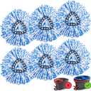 6 Pack Spin Mop Replacement Head for O-Ceda RinseClean 2-Tank Mop Replace Head, Spin Mop Replacement Head Microfiber Mop Refill for Deep Cleaning, Reusable and Machine Washable
