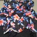 Yonique Women Floral Tummy Control Swim Dress Size 22W