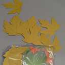 Eaasty 100 pcs Parchment Paper Fall Leaves Thanksgiving Cheese Parchment Decorative Cheese Paper Leaves for Plate Table Charcuterie Boards Food Serving Decoration