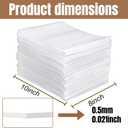 100 Pack 8'' x10'' Cushion Foam Pouches, Moving Supplies for Dishes, Packing Materials for Dishes & Cups, Glass Packing Paper and Plate Protectors for Moving(200x250x0.5MM)