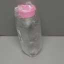 KOMBIUDA Baby Bottle Piggy Bank 11.02In Transparent Saving Pot Money Box for Kids Desktop Decoration Birthday Gift Encourages Saving Habit (28cm, Pink)