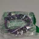 Spiked Dog Collar Soft Pu Leather Mushrooms Rivet Spike Studded Puppy Adjustable Pet Collars for Small Breeds (XS, Purple)