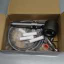 Ion Drops Filtered Shower Head, High Pressure Shower Head with ON/OFF Switch, 3 Spray Modes & Hydro Jet Power Mode for Hard Water, 5 Replacement Filters, Shower Heads Combo for RVs, Gyms