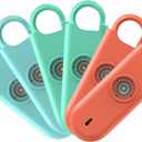 140dB Personal Safety Alarm for Women, 6 Pack Safe Alarm Protection Keychain with Strobe Light & Low Battery Notice, Security Siren Self Defense for Seniors College Girls, Blue+Green+Orange