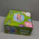 500 Pack 2.4" Fillable Easter Eggs with 6 Golden Eggs, Colorful Plastic Empty Eggs for Easter Egg Hunt, Party Favors, Basket Stuffers, Classroom Prizes for Kids Boys Girls