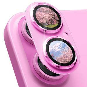 imluckies Alloy Metal Camera Lens Protector for iPhone 16 / iPhone 16 Plus, AR AF Tempered Glass, Ultra HD, 9H Camera protector, Anti-Scratch, Strong Adhesion, Case Friendly, Pink, Set of 2 imluckies Alloy Metal Camera Lens Protector for iPhone 16 / iPhone 16 Plus, AR AF Tempered Glass, Ultra HD, 9H Camera protector, Anti-Scratch, Strong Adhesion, Case Friendly, Pink, Set of 2