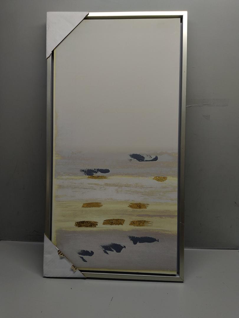 MV GOLD ABSTRACT ART 2 PK 18x36