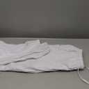 Sailwind Men's Drawstring Linen Pants Casual Summer Beach Loose Trousers (38, Pure White)