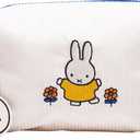 The Crme Shop Miffy Perfect Travel Makeup Bag, Cute Zipper Pouch, Spacious, Durable, Lightweight Cosmetic Organizer, Official Miffy Design, With Hang Tag & Printed Label 
