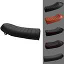 Motorcycle Cafe Racer Seat Vintage Saddle Cushion Flat Seats Fits for GN125 GN250 GN400 GR650 TU250 GN400 KZ400 KZ550 K750 Z650 W650 SR125 SR250 SR400 SR500 XJ550 XJ650 XS650