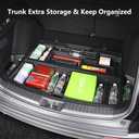 2023-2026 Honda CR-V Trunk Organizer, SUV Insert Cargo Rear Hatch Storage Box fits CRV EX LX EX-L Turbo Sport Under Cargo Floor Storage Bins