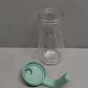 Momcozy Glass Breast Milk Pitcher, Formula Breastmilk Storage Container, Heat & Cold Resistant, No Leak Pitcher for Breastmilk with Wide Mouth, Fast Baby Formula Maker, 48OZ, 1 Count (Green)