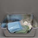 Sorstrem Stainless Steel Sifting Litter Box for Rabbit (M)