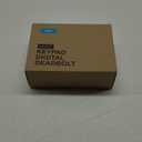 Veise Fingerprint Door Lock with 2 Knobs - Keyless Entry Door Lock with Handle, Electronic Keypad Deadbolt, Smart Front Handle Set, Auto-Locking, Waterproof, Easy Installation, Satin Nickel