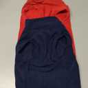 IECOii 2 Pack Dog Sweater Boy Girl - Soft, Dachshund Stretchy Fleece Sweaters with Leash Hole for Fall & Winter, Medium Dogs Coats Ideal for Home, Trips, and Walks (Size XL, Blue & Red)