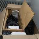 All Terrain Knee Scooter for Adults, Foldable Rolling Knee Scooter with DIY Stickers & Shock Absorber, Steerable Knee Walker for Broken Foot, Ankle Injuries & Surgery, Better Crutch Alternative (Cool Black)