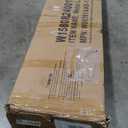 Full Size Loft Bed with Desk and Stairs,Metal Gaming Loft Bed Full with Wardrobe and Shelf, High Loft Bed with LED & USB Charging Station for Teens, Adults, Space Saving Design,Black