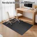 Office Chair Mat for Hard Floors,48"x60" Anti-Slip Waterproof Hardwood Floor Chair Mat,Heavy Duty Floor Protector Rolling Chairs for Home Office(Grey), PVC 48"x60"