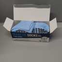 Doctor's Select Diabetic Ankle Socks with Grippers for Men and Women - 4 Pair 1/4 Length Neuropathy Socks for Women (Medium)