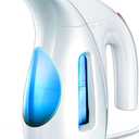 HiLIFE Steamer for Clothes, Portable Handheld Design, 240ml Big Capacity, 700W, Strong Penetrating Steam, Removes Wrinkle, for Home, Office(ONLY FOR 120V) (Blue)