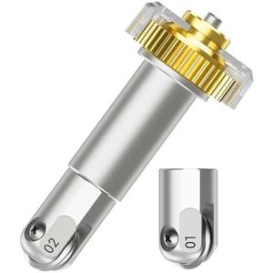 Scoring Wheel Combo Pack Tool, Scoring Wheel Compatible with Maker Machine, Single Scoring Wheel Tip+Double Scoring Wheel Tip and Drive Housing,for Making Cards,3D Home Decor Etc
