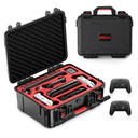 STARTRC GAMES Hard Carrying Case for Nintendo Switch 2, Waterproof Hard Travel Case for Nintendo Switch 2 Console, 2 Pro Controllers, 16 Game Cards and Other Accessories