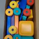 Learning Toy for Toddlers 1 2 3 Years Old, Counting, Matching & Sorting Montessori Learning Farm Train Including 9 Farm Animals and 1 Farmer, Easter Christmas Birthday Gift for Baby Boys Girls