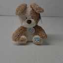 GUND Baby Peeki The Puppy Animated Plush, Singing Stuffed Animal, Sensory Toy for Babies and Toddlers, Plays Peek-a-Boo and Sings, Brown/Cream, 12