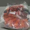 SilTriangle 24 Pcs Thanksgiving Non Woven Gift Bags with Handles Large Reusable Fall Treat Goodie Bags Bulk Autumn Candy Treat Tote for Thanksgiving Party Favor Supplies(Turkey,14.17 x 9.06 in)