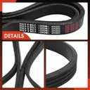 A-Premium 31.73 Inch Air Conditioning Stretch Fit Serpentine Belt Compatible with Subaru Outback 2008-2011, Forester 2009-2013, Impreza 2008-2014, WRX 2013-2016, WRX STI 2013-2021, H4 2.5L, Gas Only