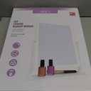 HIEEY Lighted Makeup Mirror, Hollywood Vanity Mirror with Lights, Three Color Lighting Modes, and 5X Magnification Mirror, Smart Touch Control, 360Rotation (17.3in,White,Gift Box)