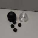 Silicone Ice Ball Molds for Whiskey - Set of 4 Round Makers with Lids for Cocktails, Bourbon, and Drinks