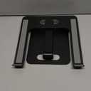 RIWUCT Foldable Laptop Stand, Height Adjustable Ergonomic Computer Stand for Desk, Aluminum Portable Laptop Lecterns Riser Notebook Mount