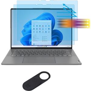 MUBUY-GOL Anti Blue Light Screen Protector for Lenovo Yoga Slim 7 Aura Edition (15ILL9) 15.3 inch Laptop, Blue Light Blocking Anti Glare and Anti Fingerprint Filter