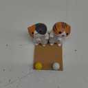 Cute Cat Smartphone Stand,Safe PVC Phone Holder,Cartoon Animal Phone Holder,Cute Animal Desktop Portable Phone Stand for Phones Tablets (C)