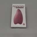 Momcozy Warming Lactation Massager 2-in-1, Soft Breast Massager for Breastfeeding, Heat + Vibration Adjustable for Clogged Ducts, Improve Milk Flow, Engorgement (Red)