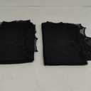 PIGETALE Black Lace Halloween Tablecloth Rectangular Overlay 52"×64" Inches Spider Web Embroidered Table Cloth Gothic Table Cover Decor for Masquerade Scary Movie Nights Dinner Party Decorations 2 Pack