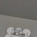 6 Pack 4 oz Plastic Pot Jars Round Clear Leak Proof Plastic Cosmetic Container Jars with White Lids for Travel Storage Make Up, Eye Shadow, Nails, Powder, Paint, Jewelry(4 oz)