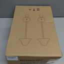 Cordless Table Lamps Set of 2,Lava lamp,Bubble stem,Water Droplet stem,Crystal Effect,5000mAh Battery Operated, 3 Color Stepless Dimming Up, for Restaurant/Bedroom/Bars/Outdoor Party/Camping/Coffee (Gold brown-2Pack)