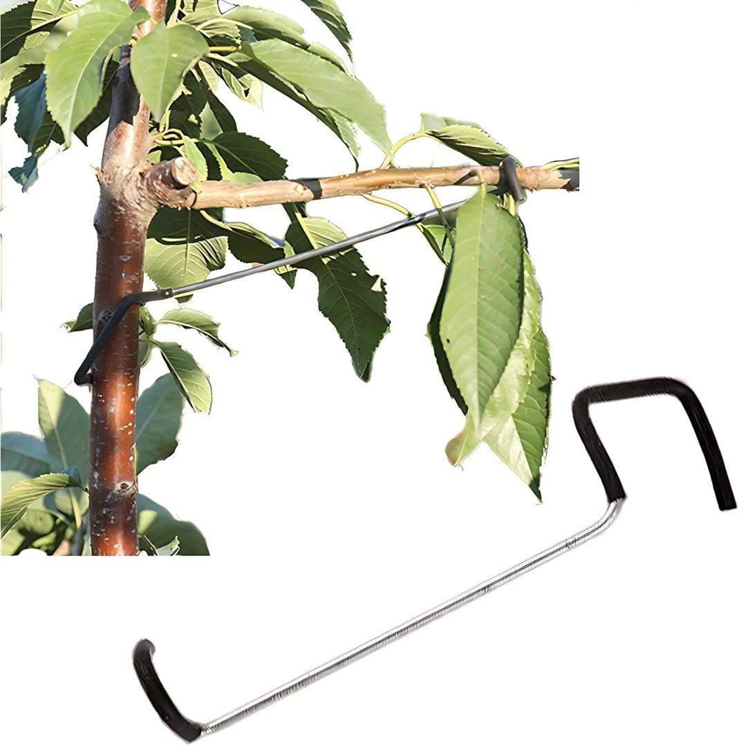 Fruit Tree Limb Spreader 20pcs,10inch Branch Puller,New Fruit Branch Spreader Plastic Hose Wrapped Iron Wire Don't Damage Branches,Tree Open Angle Pull Branch Bending Tool (26T)