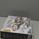 COOK WITH COLOR Stainless Steel Mixing Bowls Set - Nesting Bowls, 6 Pieces, Grey (Gray)