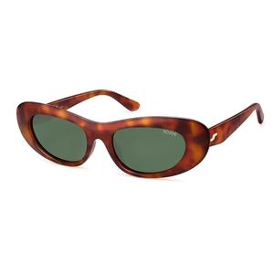 SOJOS Retro Cat Eye Sunglasses for Women Polarized UV400 Designer Inspired Sun Glasses SJ2617 Tortoise/Green