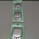 3 x Eyebrow Tweezer Set, 4 Pcs Professional Stainless Steel Tweezers for Women, Precision Tweezer for Facial Hair, Splinter and Ingrown Hair RemovalBright silver