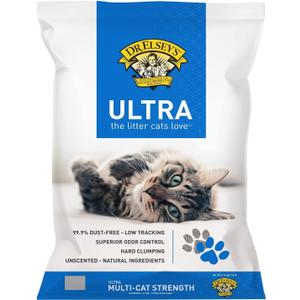 Dr. Elsey's Ultra Unscented Clumping Clay Cat Litter 18 lb Bag