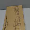 Steering Wheel Cover for Tesla Model 3 (2017-2023) / Model Y (2020-2024),Anti-Slip,Comfortable Grip, Breathable,Customized for Tesla Model 3/Y Accessories,Bright Red