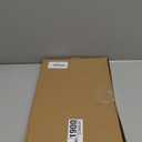 GEHE Couch Arm Tray Table, Flexible/Foldable Sofa Armrest Tray, Couch Armrest Table Cup Holder Great for Drinks Snacks Remote Control, Portable Side Table and Anti-Slip Bottom (16.5" x 13.3" x 0.4", Natural Bamboo)